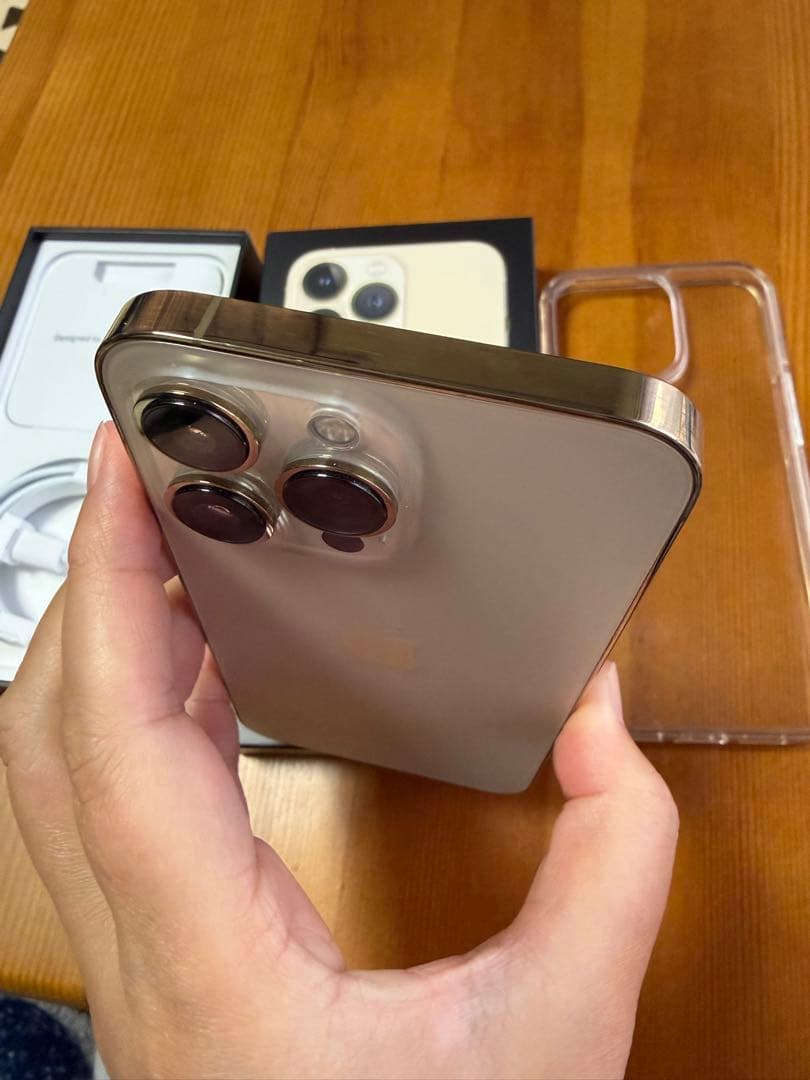 iPhone 13 pro 128G ゴールド　本体 充電ケーブル付き