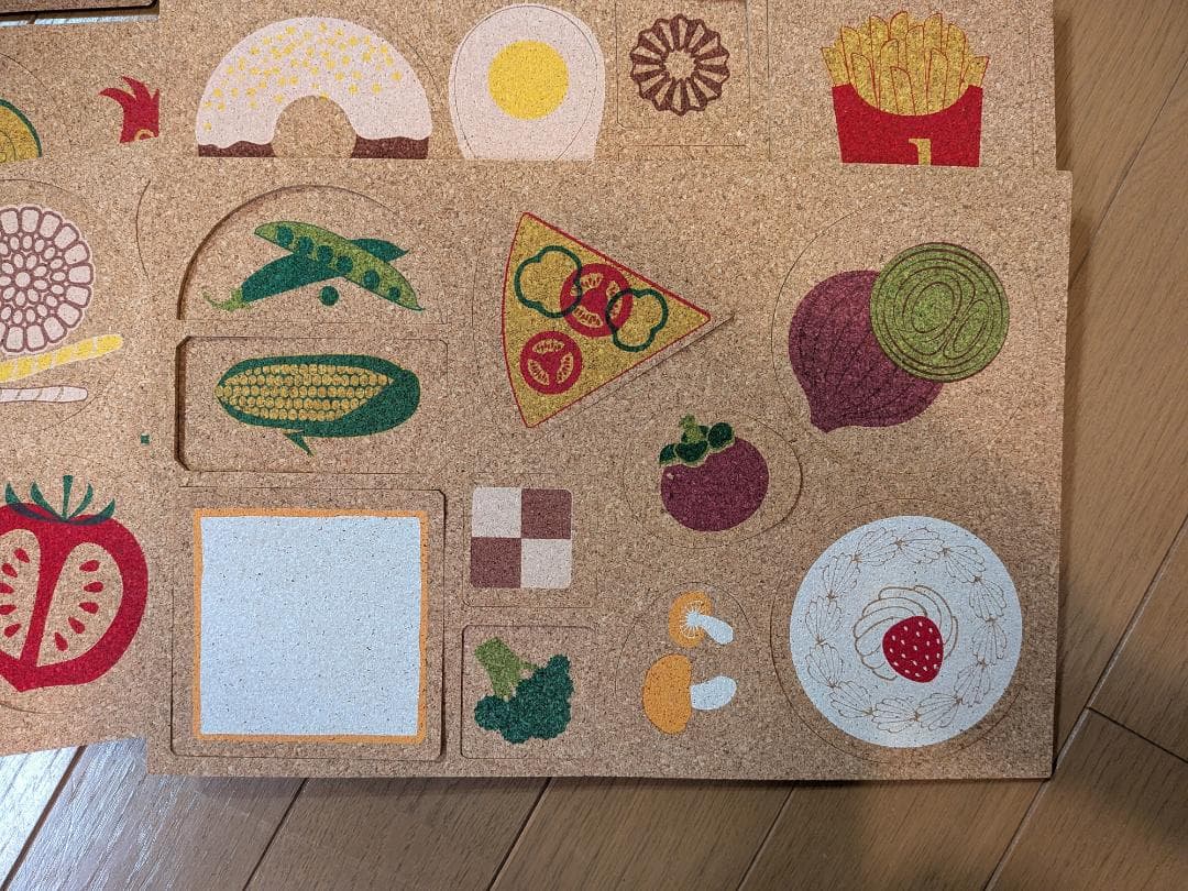 コルクでままごと 40ピース 自由学園生活工芸研究所