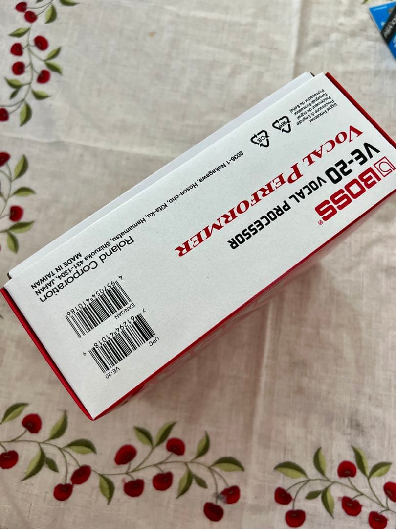 美品！フルセット！BOSS VE-20 ボーカルエフェクター＆アダプター