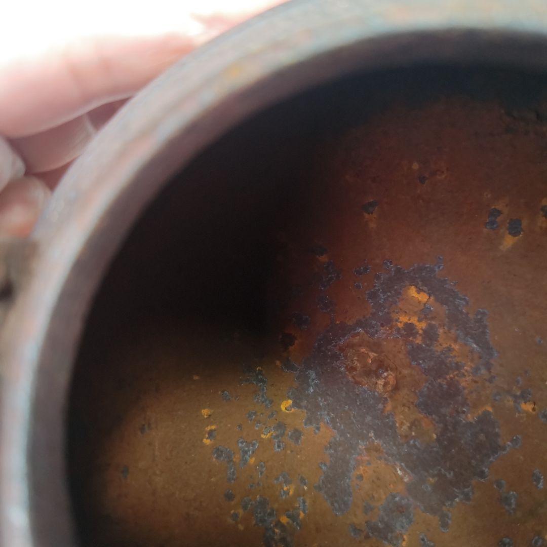 ウ311 鉄瓶『釜師　角谷莎村』『万代屋鉄瓶　共箱』茶道具　急須