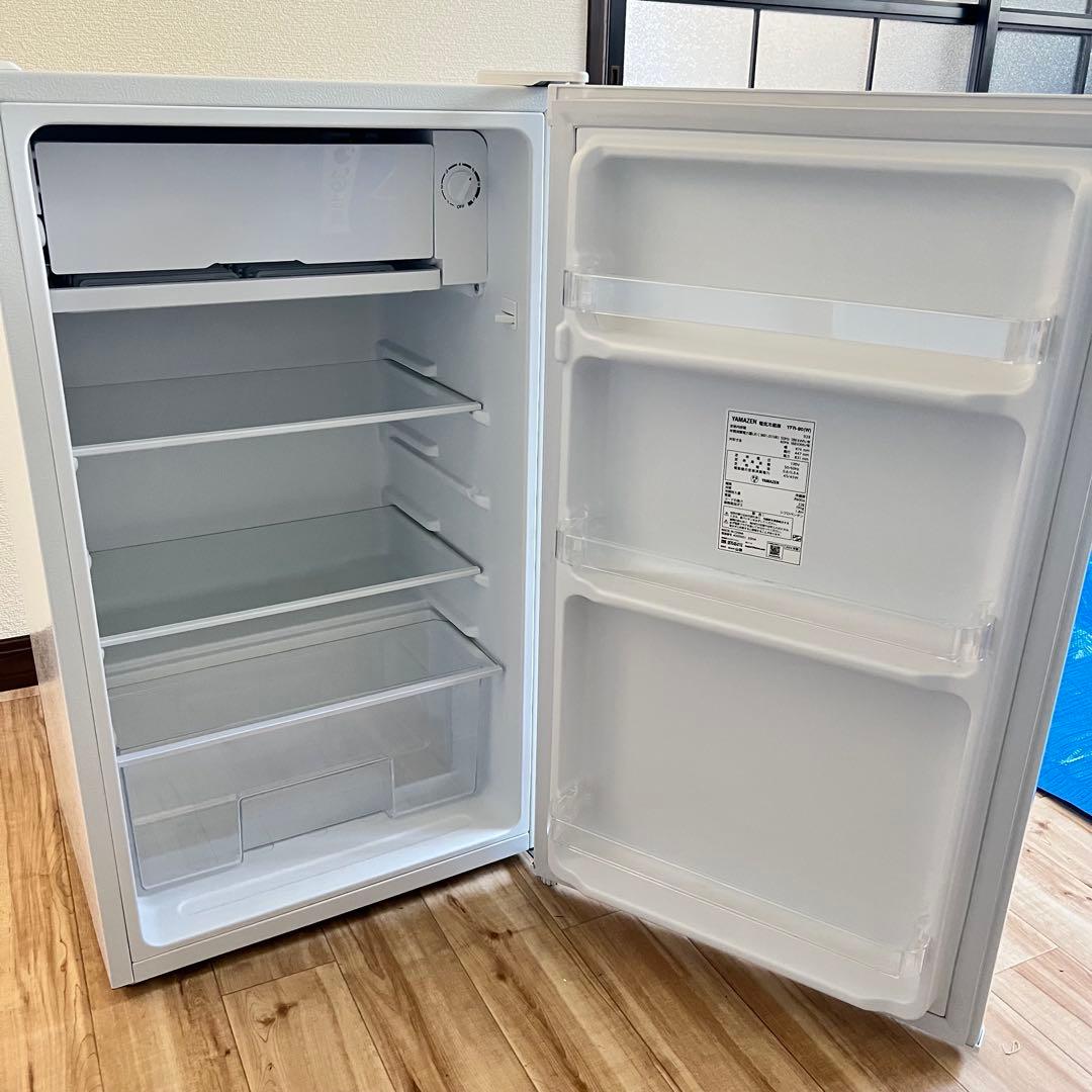 【美品】山善 YAMAZEN 冷蔵庫 YFR-90 2024年製 92L