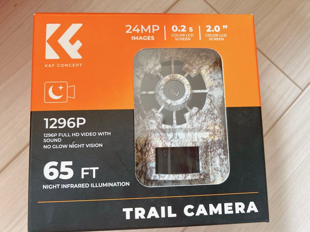 K&F Concept トレイルカメラ 防犯カメラ 監視暗視カメラ