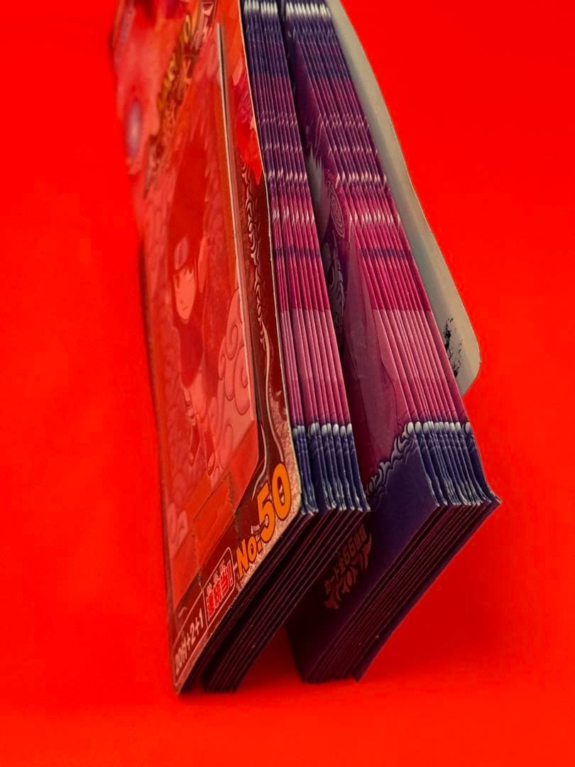 Aランク品★ナルト忍術大全カード連続当☆新品未開封未展示品★★★