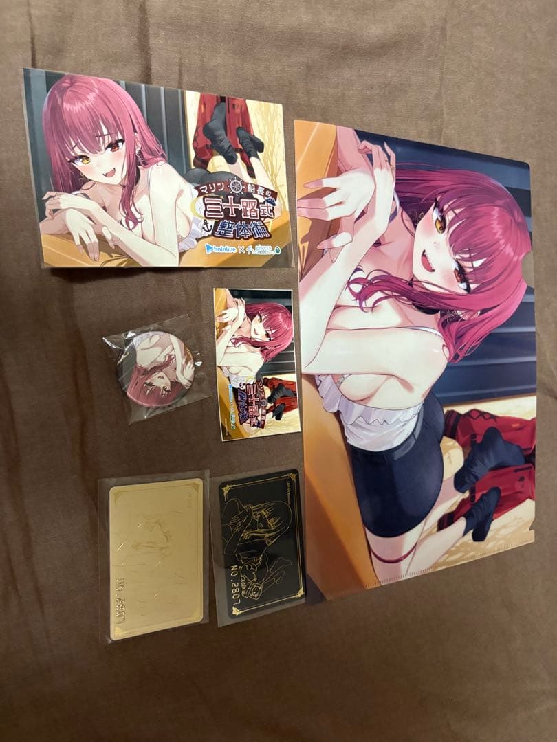 宝鐘マリン 三十路式整体術 コラボグッズ一式