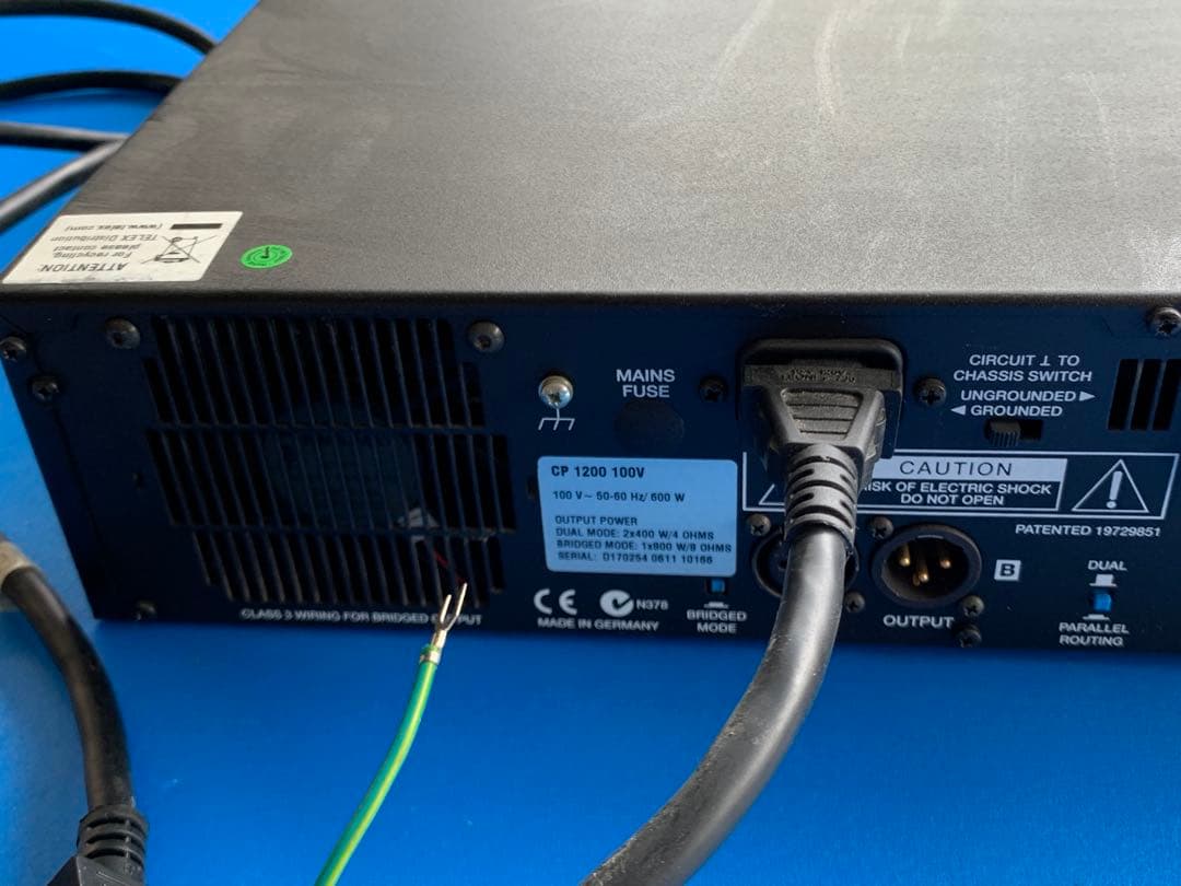 EV Electro Voice エレクトロボイス CP1200 パワーアンプ