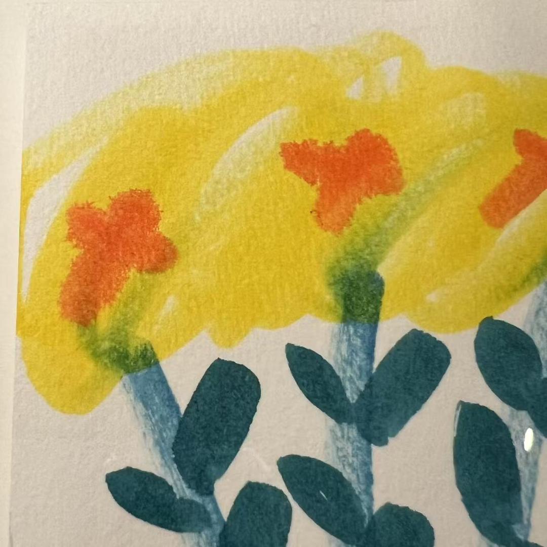 天野タケル 絵画 原画 花 フラワー アート