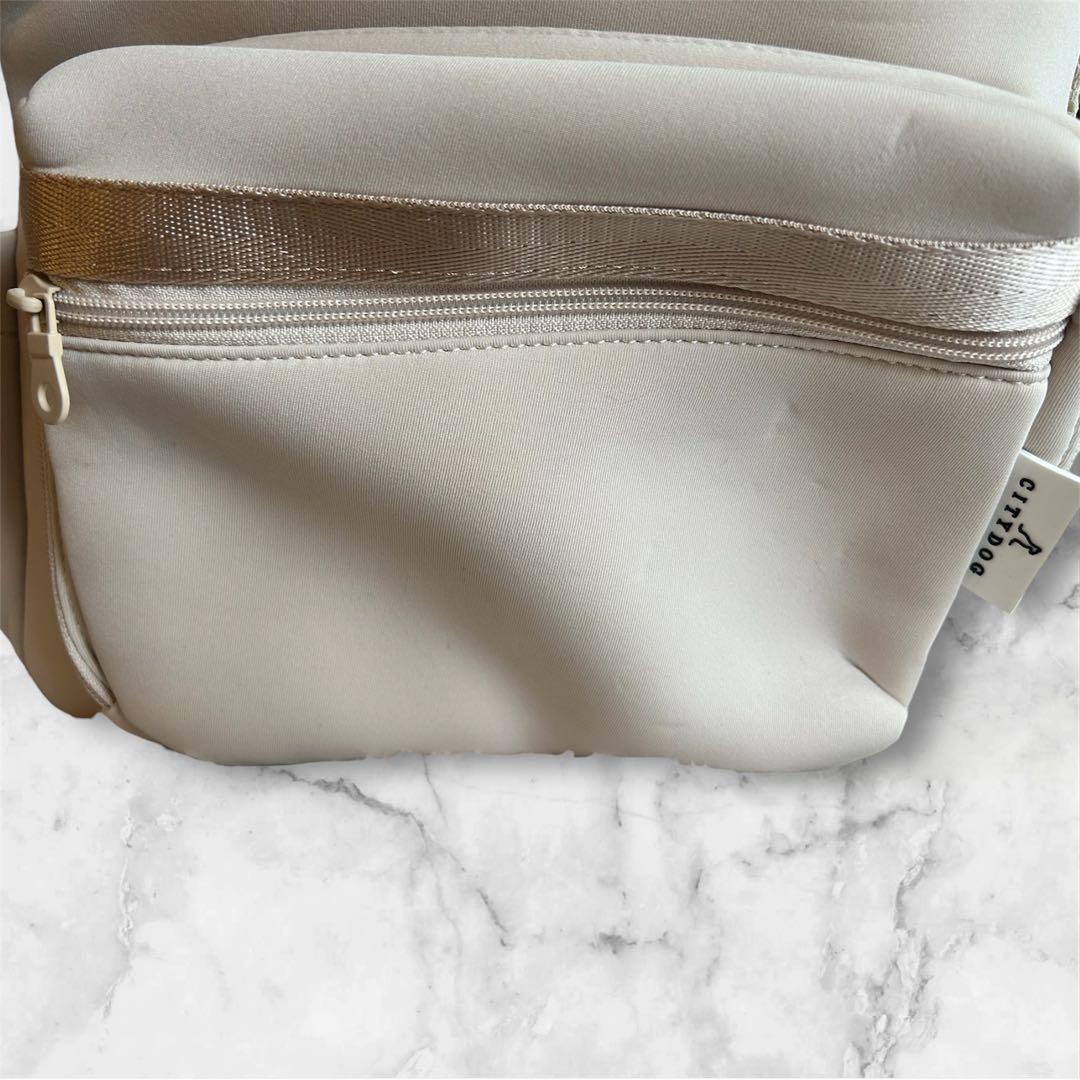 CITYDOG ネオプレーンバックパックキャリー Sサイズ オフホワイト