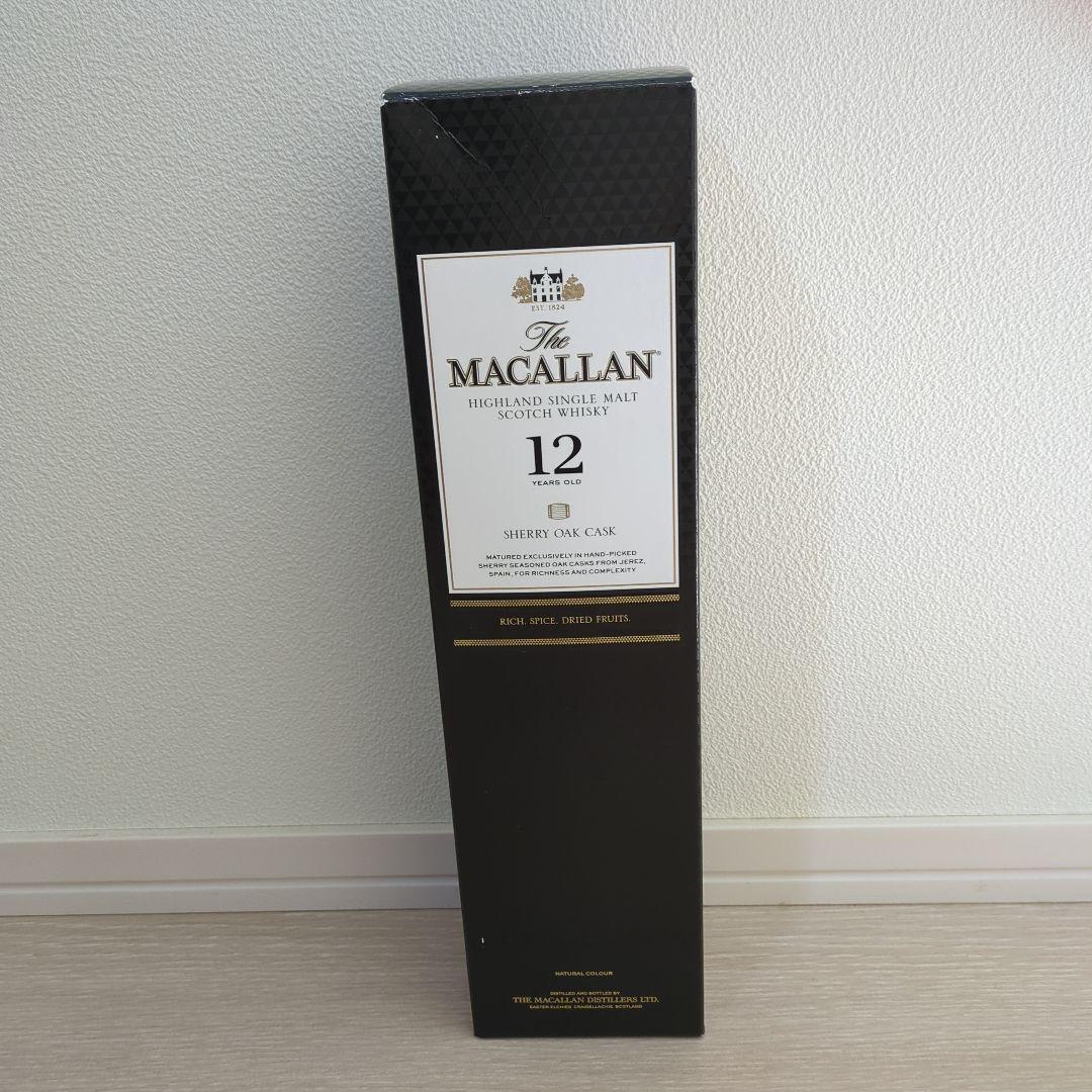 マッカラン１２年シェリーオークカスク