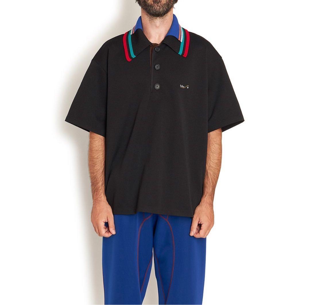 kolor 22ss 鹿の子ポロシャツ