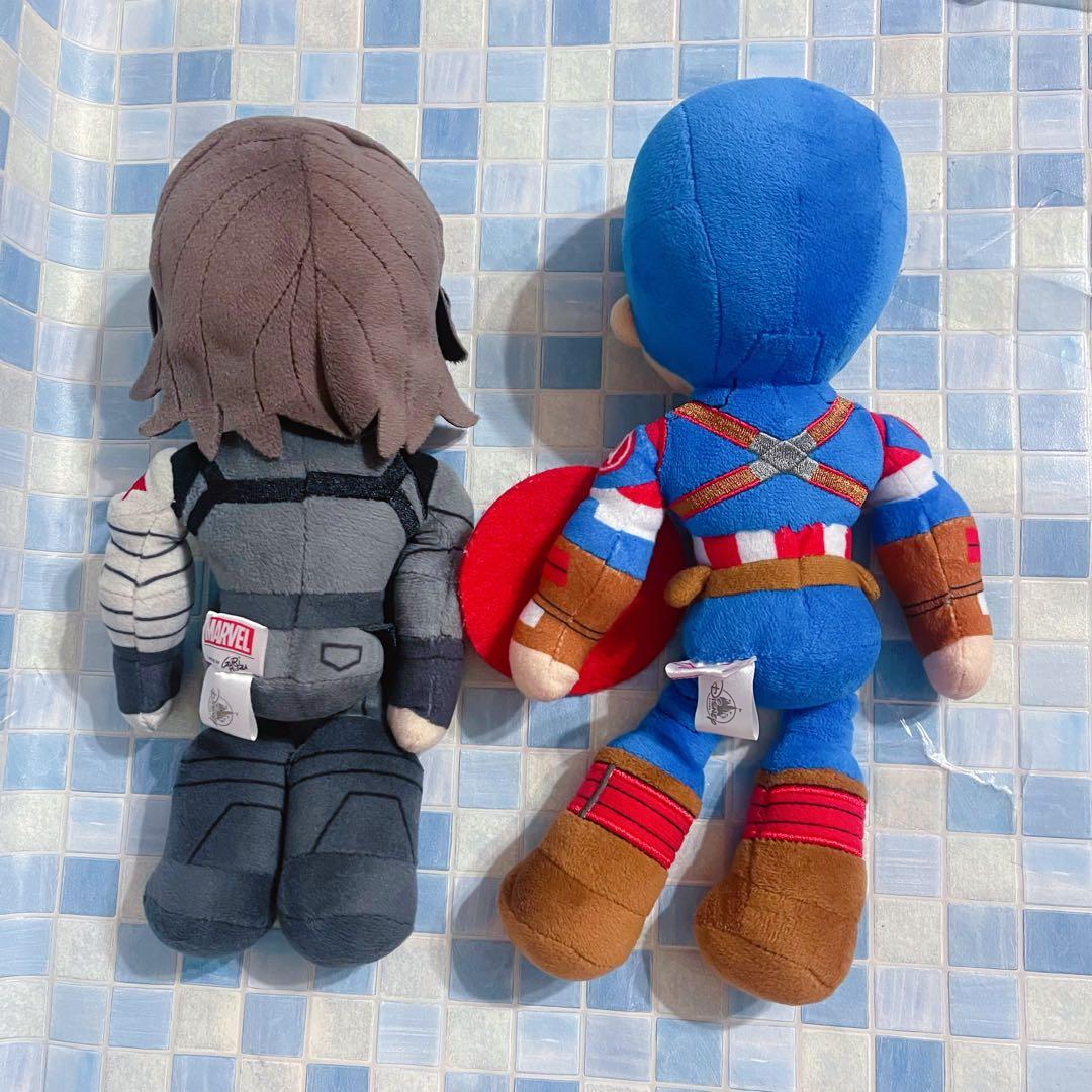 激レア　ウィンターソルジャー キャプテンアメリカ グリヒル ぬいぐるみ