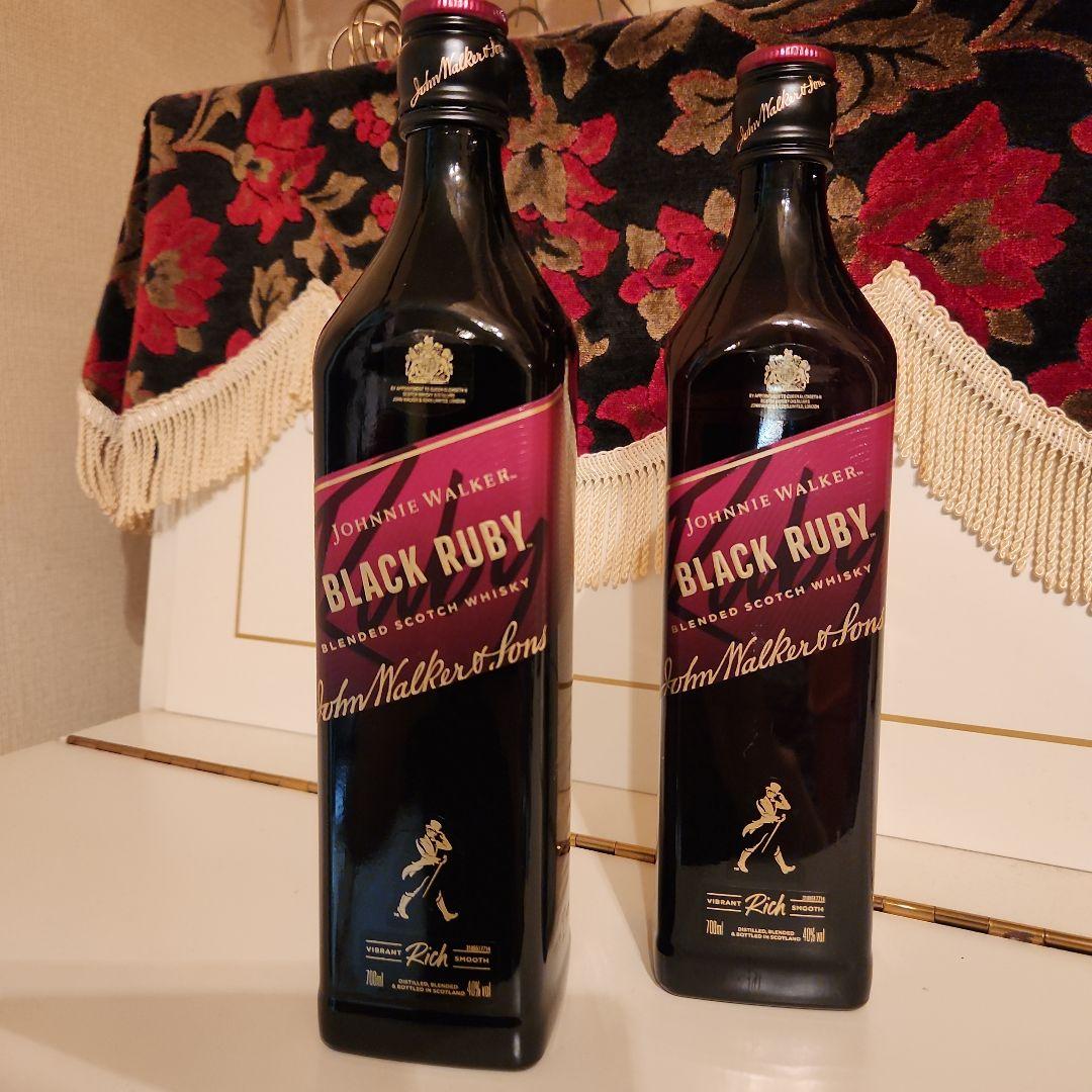 [新品](貴重商品)Johnnie Walker BlackRuby < 2本>