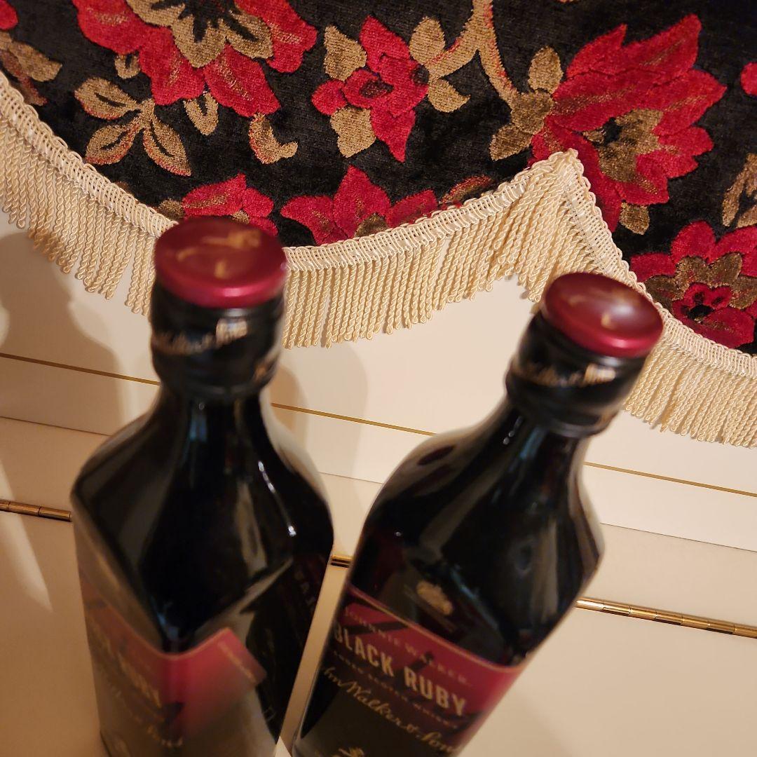 [新品](貴重商品)Johnnie Walker BlackRuby < 2本>