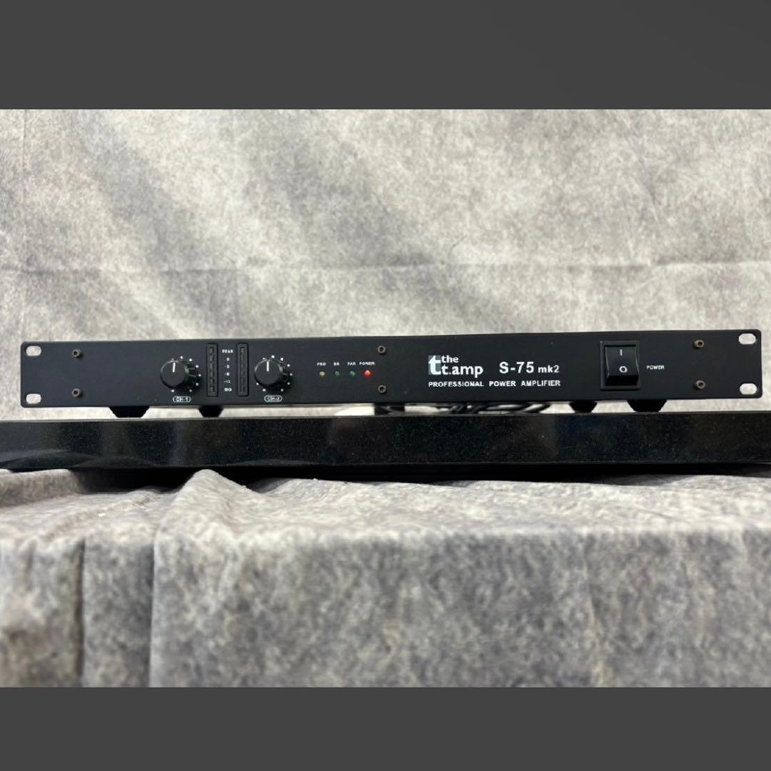 【美品】Thomann S-75 mk2 トーマン パワーアンプ