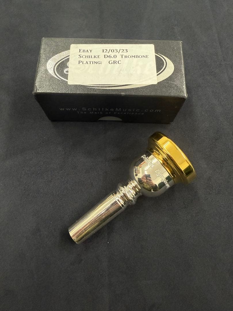 Schilke Symphony - D6.0 バストロンボーンマウスピース