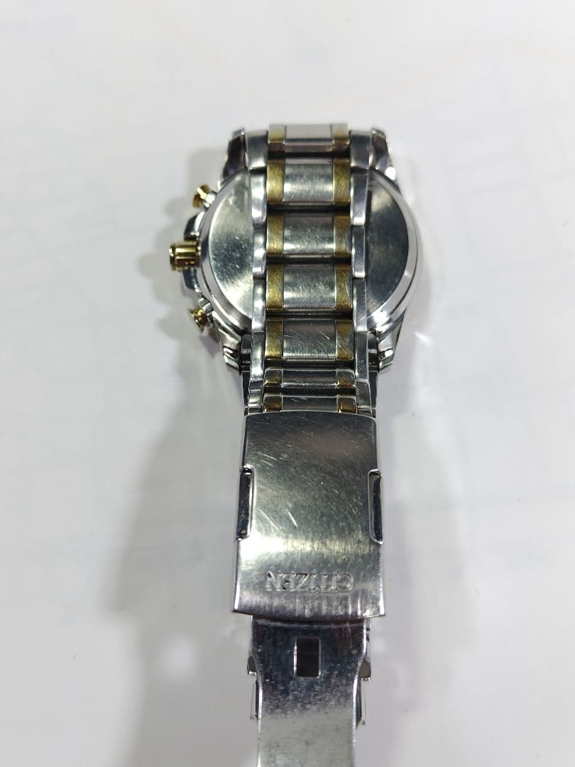 シチズン アテッサ　エコドライブ　ジャパネットコラボ　電波時計　20気圧防水