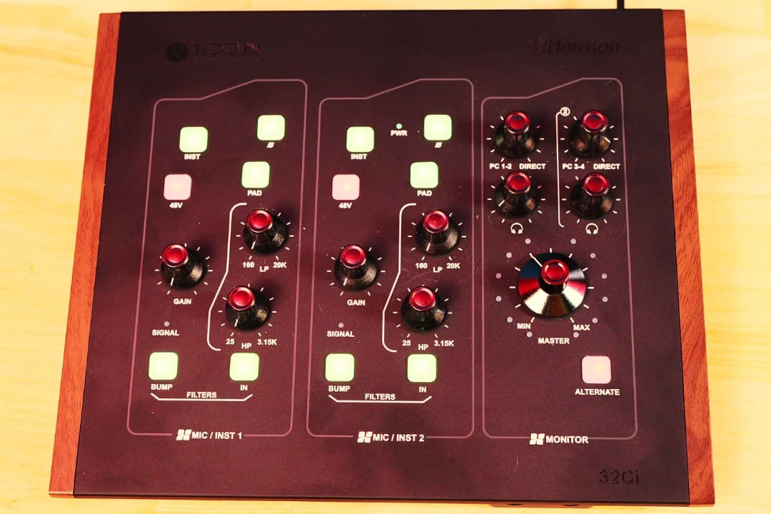 ✨ICON Pro Audio 32Ci Harrison 納品書 OTG機能