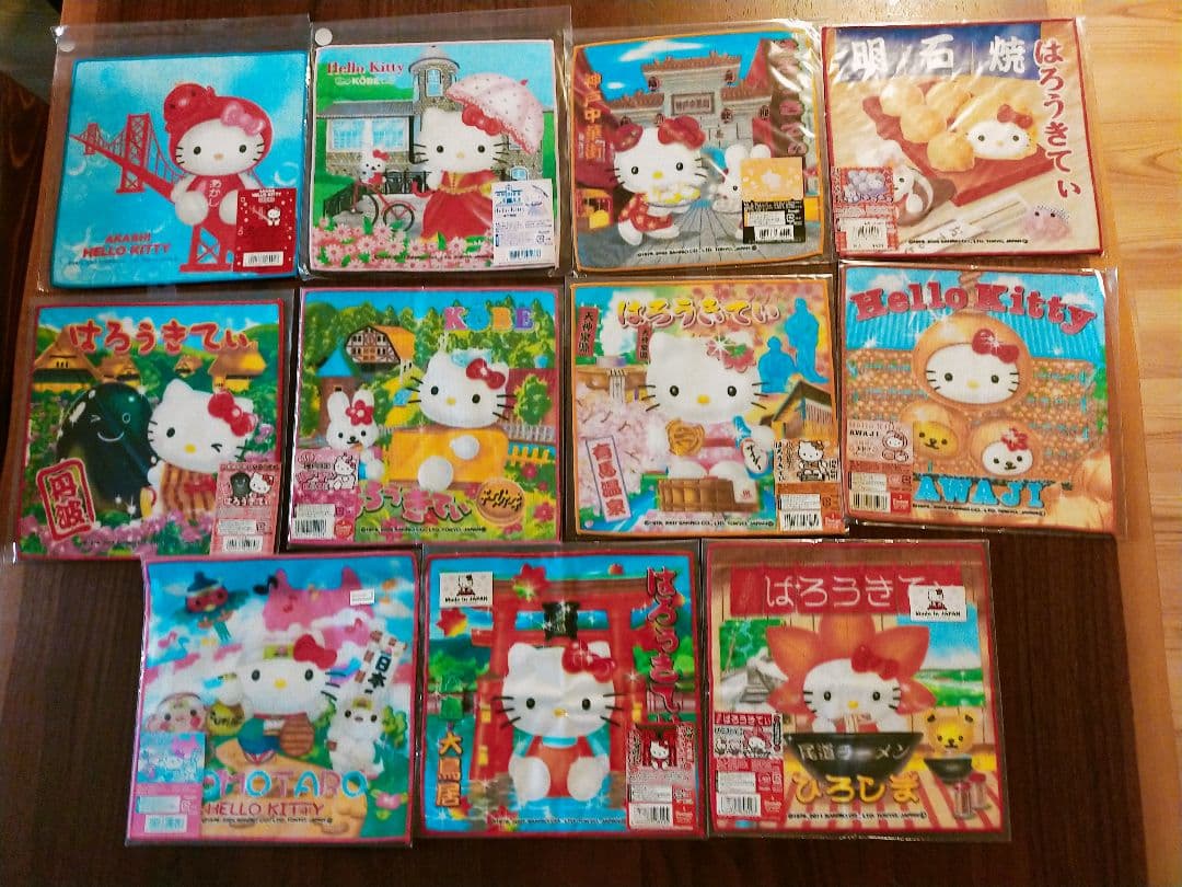 キティ ご当地タオル129枚+7枚セット