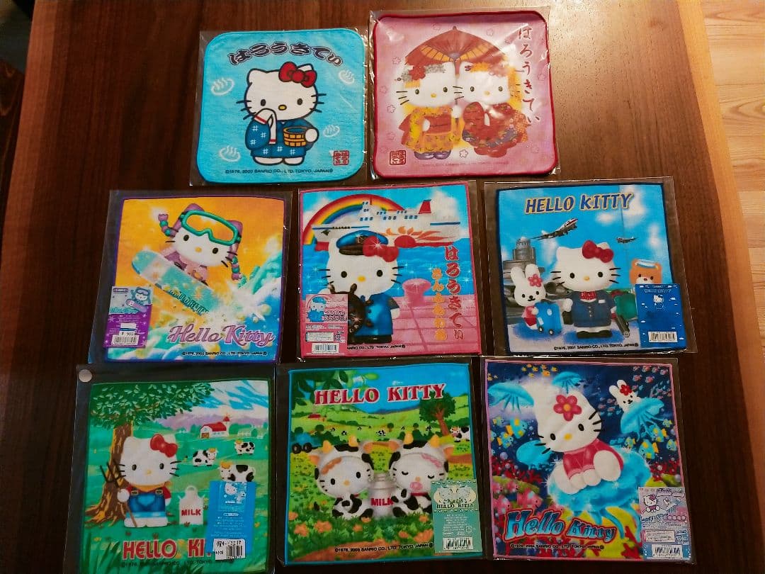 キティ ご当地タオル129枚+7枚セット