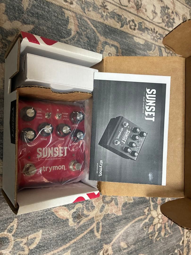 Strymon Sunset デュアルオーバードライブ