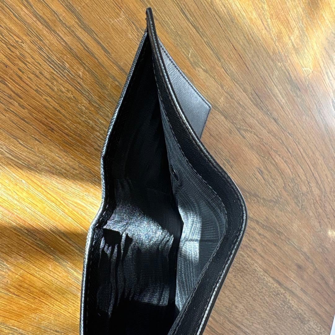 専用PRADA プラダ ブラック 三つ折り財布 サフィアーノレザー