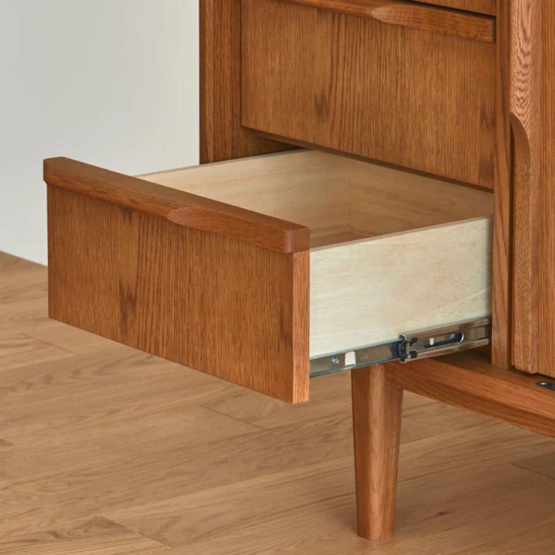 ウニコ　テレビ台 引き出し式