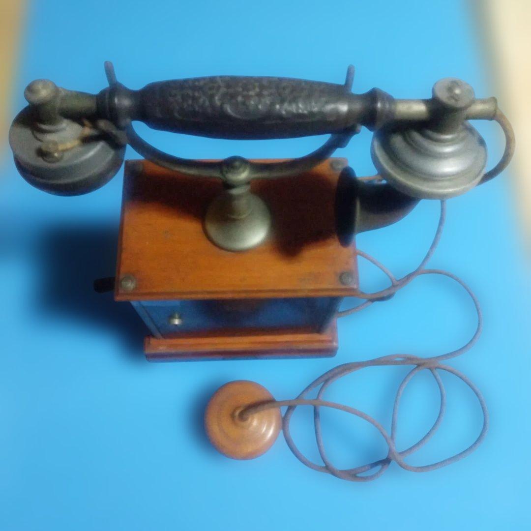 アンティークレトロ電話機　大正15年11月　東京　日本電気株式会社製 5.4kg