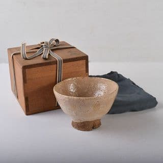 陶器製茶碗 木箱付き