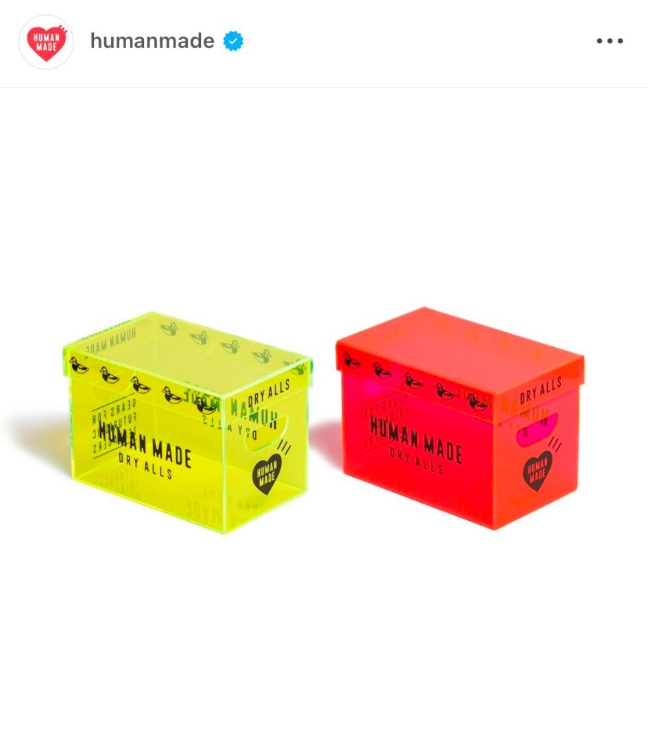 HUMAN MADE ACRYLIC FILE BOX ヒューマンメイド