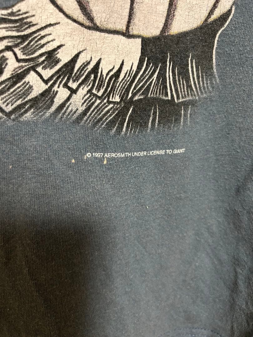 90s AEROSMITH ワールドツアー Tシャツ Lサイズ グレー