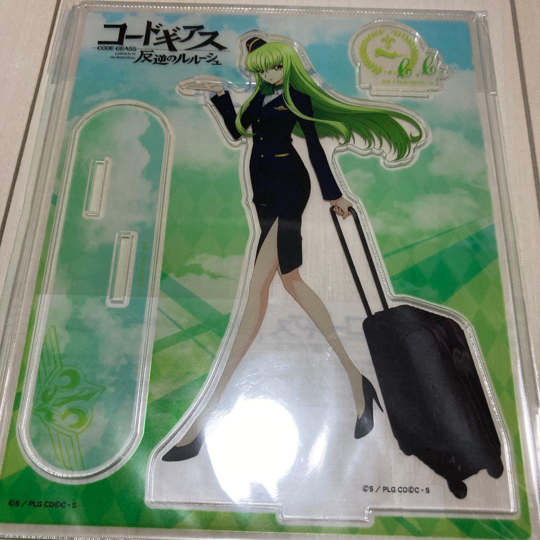 コードギアス反逆のルルーシュ　CAさん　アクリルスタンド　C.C. アクスタ