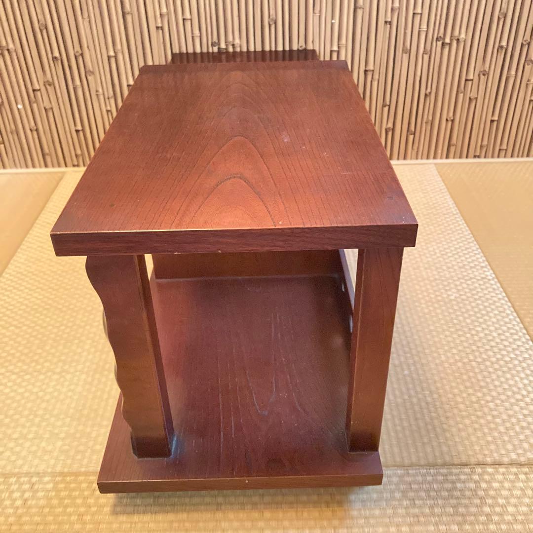 和風 和室 床の間 飾り台 天然木目 コンパクト 車中泊和室化