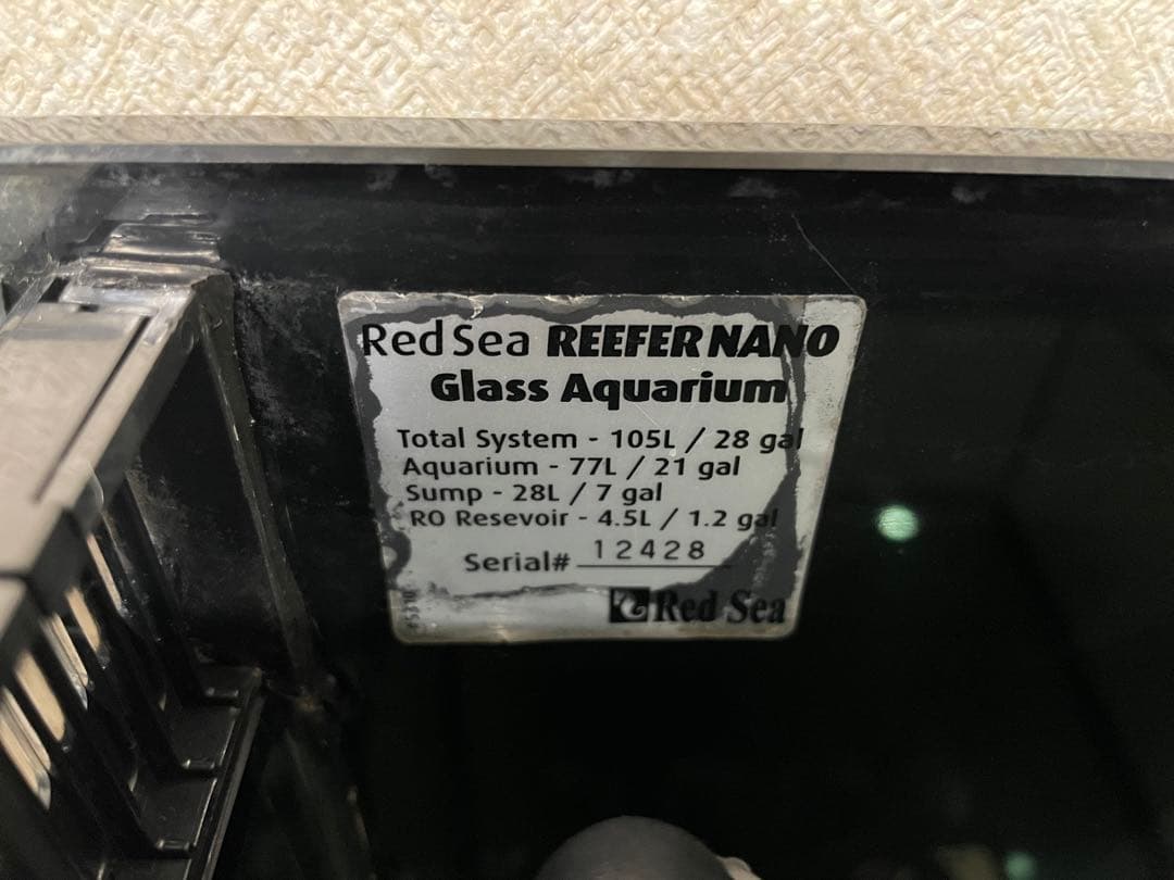 Red Sea レッドシー リーファーナノ 水槽単体