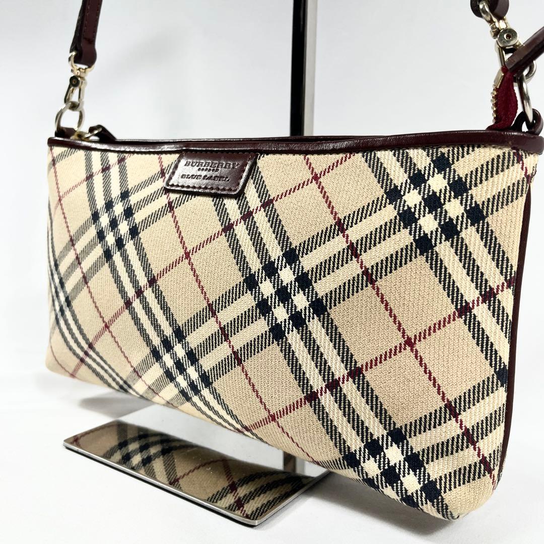 ✨美品 BURBERRY BLUE LABEL アクセサリーポーチ ノバチェック