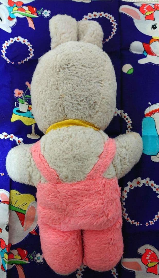 ラバーフェイスうさぎ ビンテージ アンティーク　ラビット　ウサギ