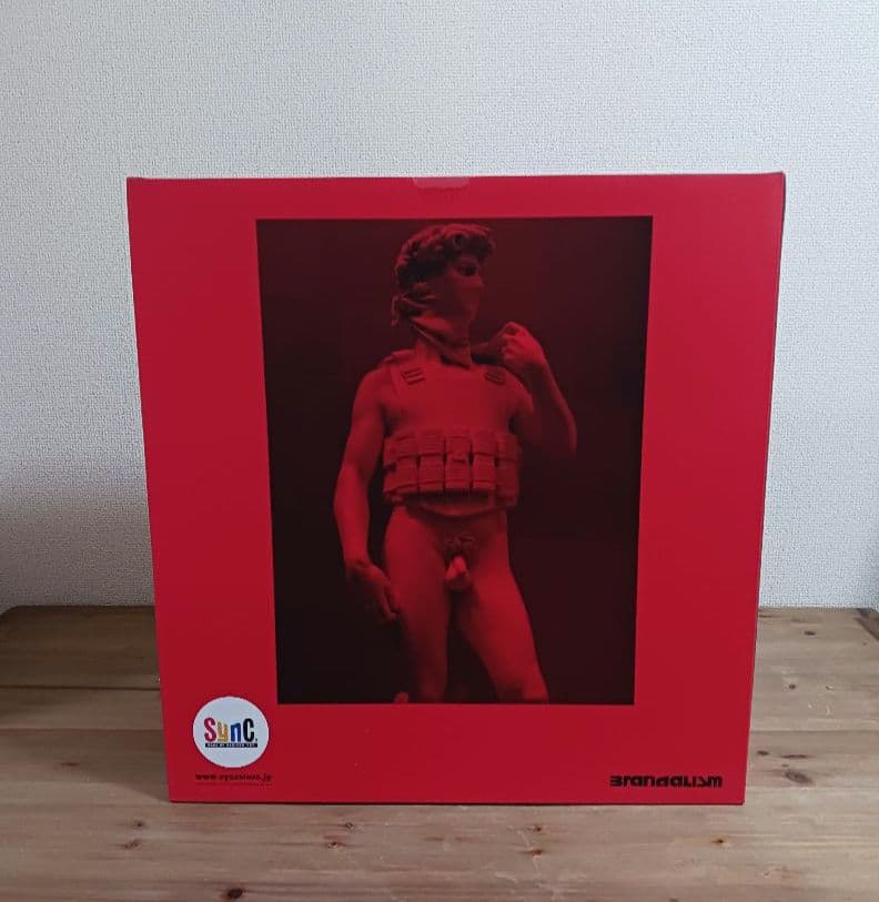 【新品!!】バンクシー フィギュア SUICIDEMAN(Red)