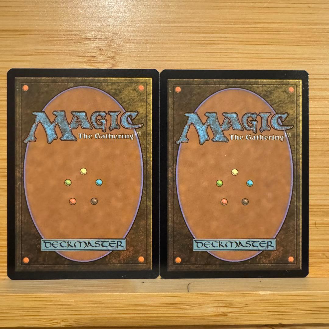 エッチングFoil 2枚 悪魔の教示者 日本画 日本語版 ミスティカルアーカイブ