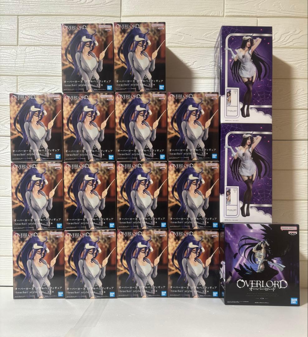 プライズフィギュア　オーバーロード　アルベド　１７点