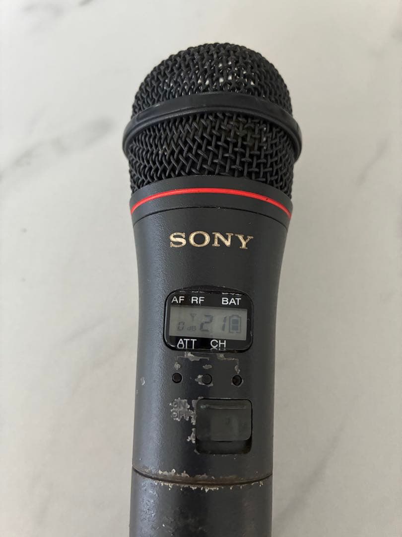 ★【通電確認済み】SONY B帯ワイヤレスマイク　WRT-810★現状品