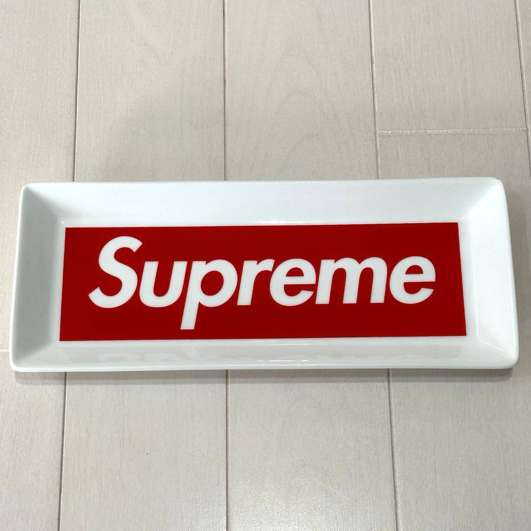 2014AW Supreme Ceramic Tray ボックスロゴ 陶器トレイ