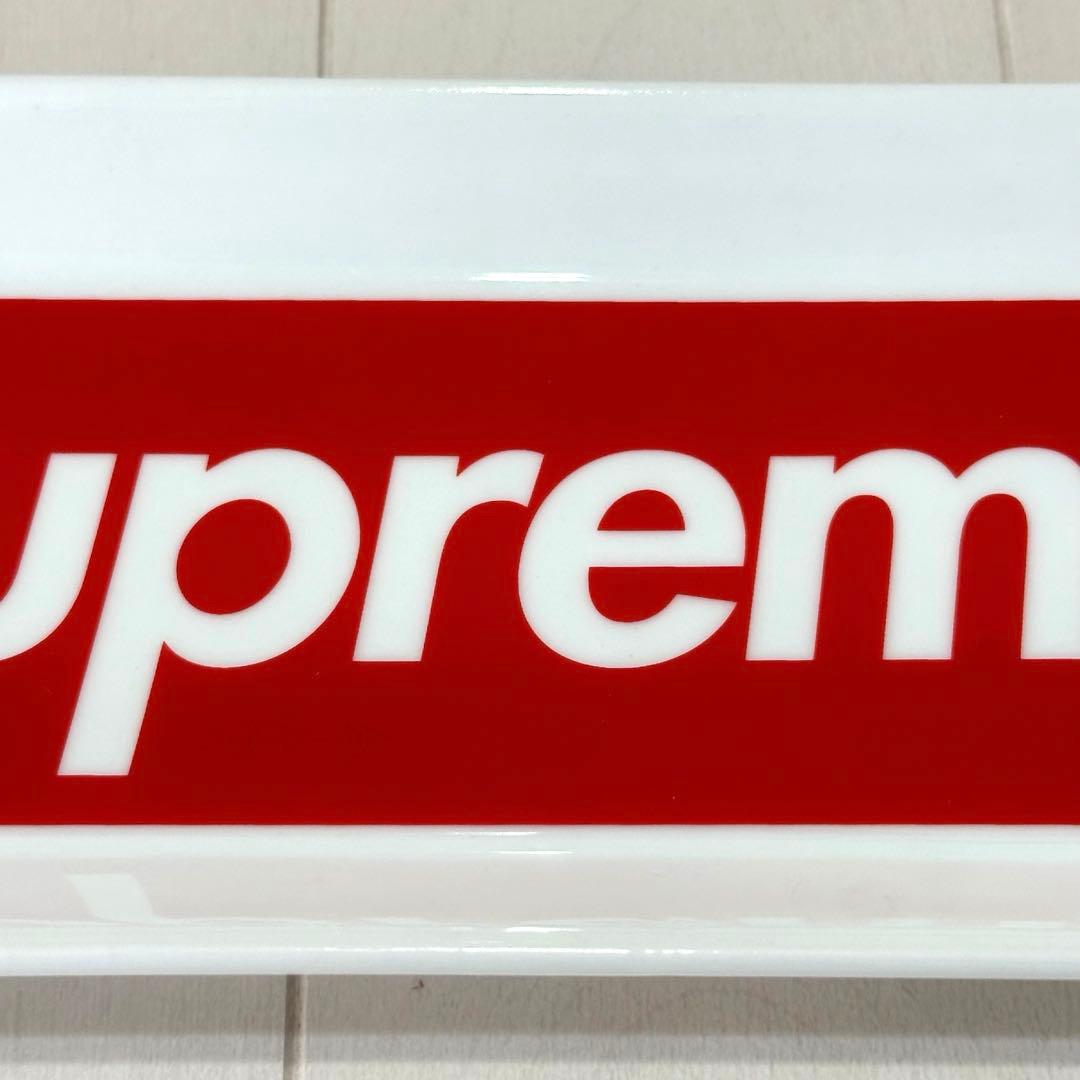 2014AW Supreme Ceramic Tray ボックスロゴ 陶器トレイ