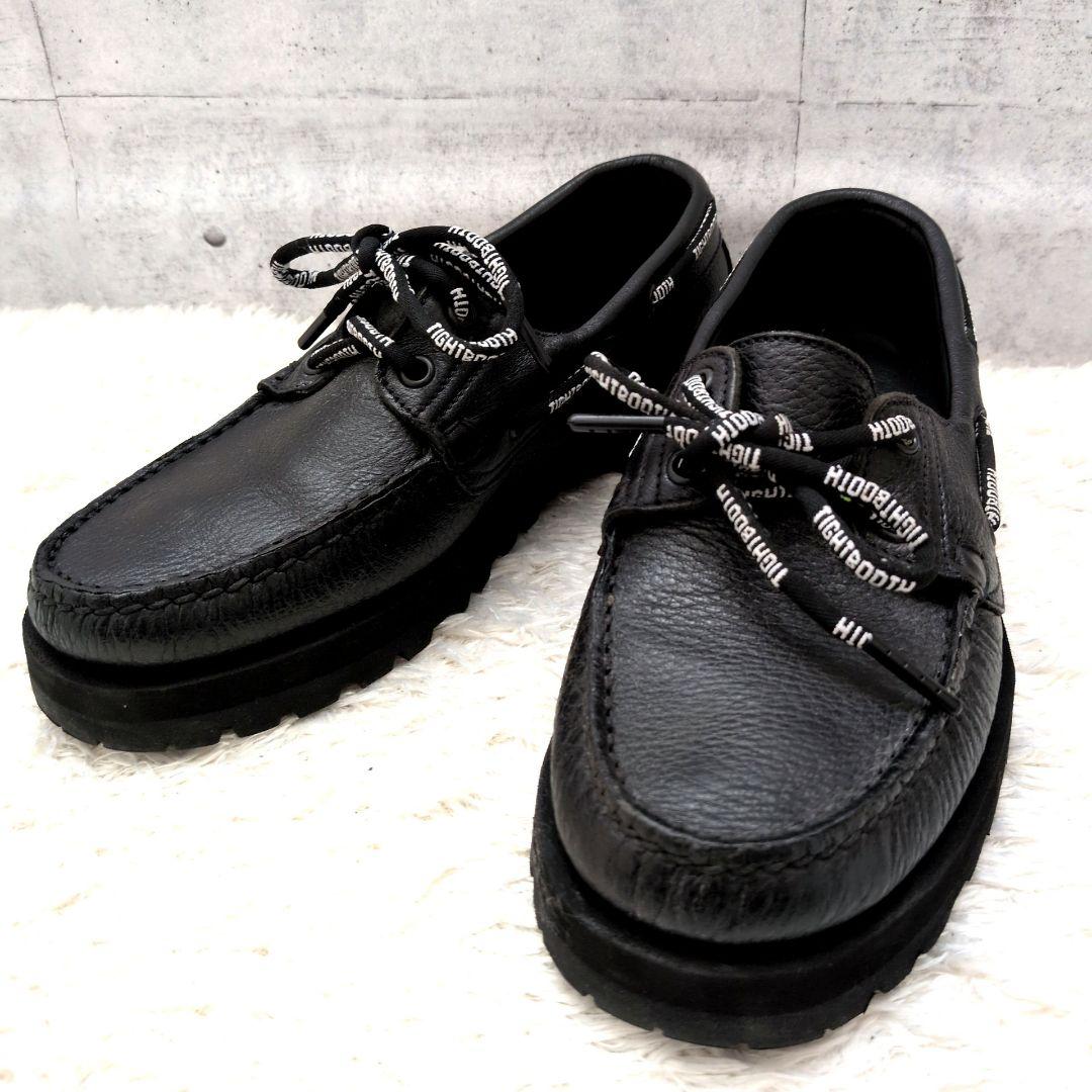 【極美品】パラブーツ　×　タイトブース　MALO　デッキシューズ　ディアスキン