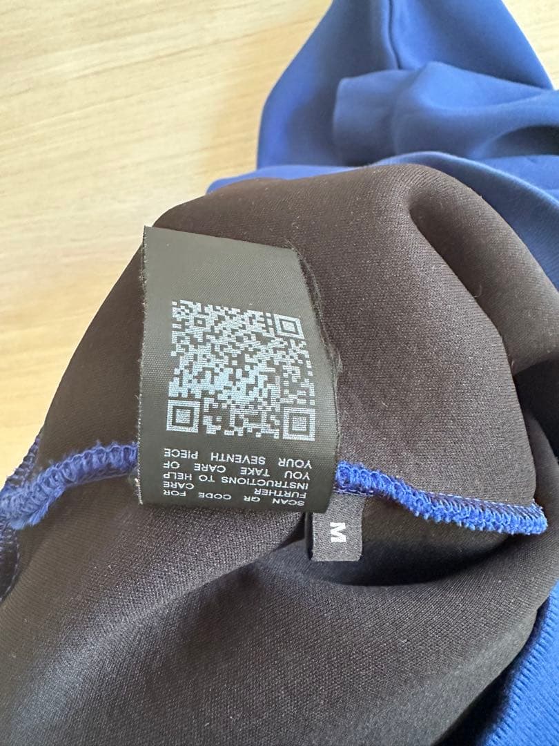 Seventh V2 ケミカルブルー　フーディー　M