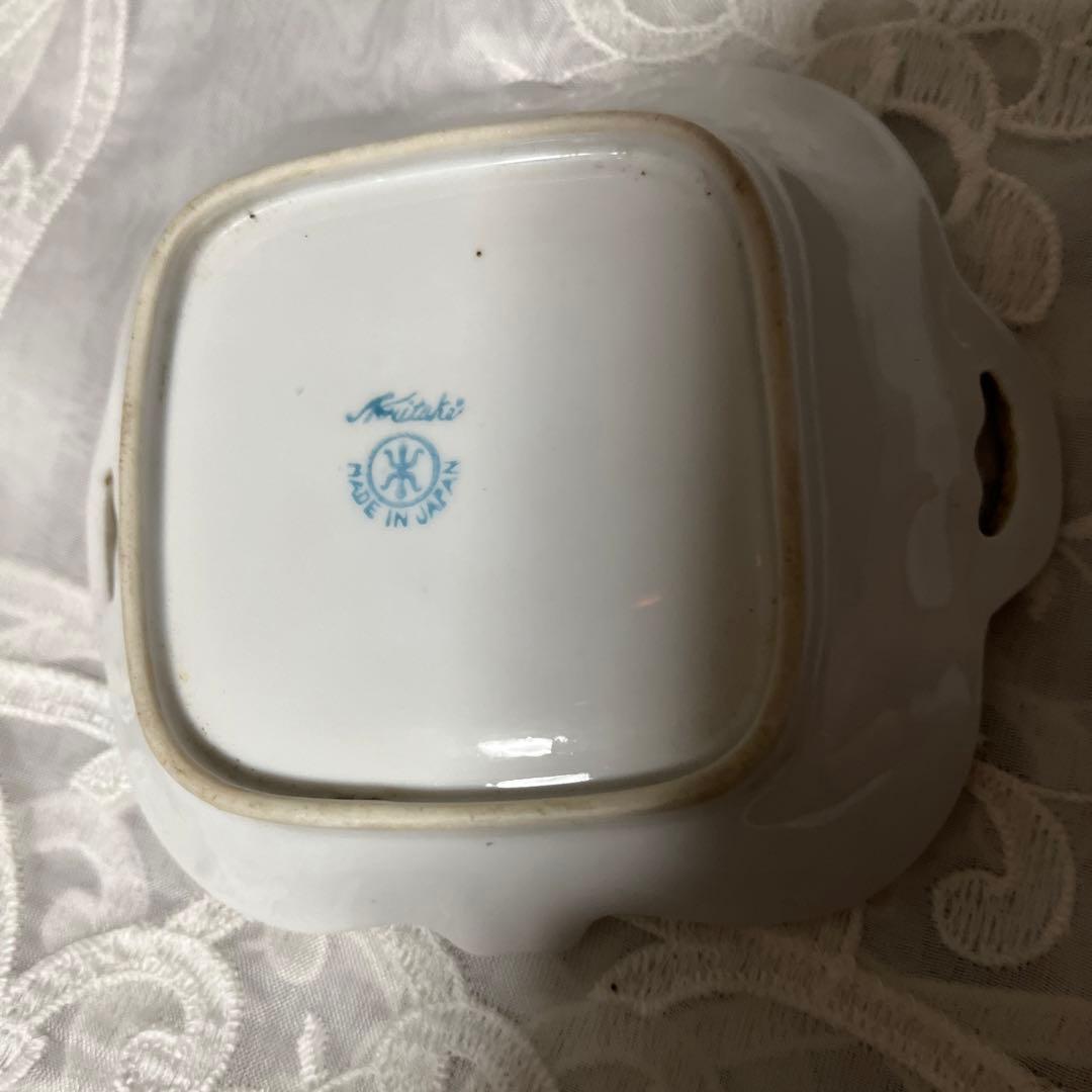 期間限定最終処分特価　オールドノリタケ　湖畔　持ち手付きトレイ　マルキ印