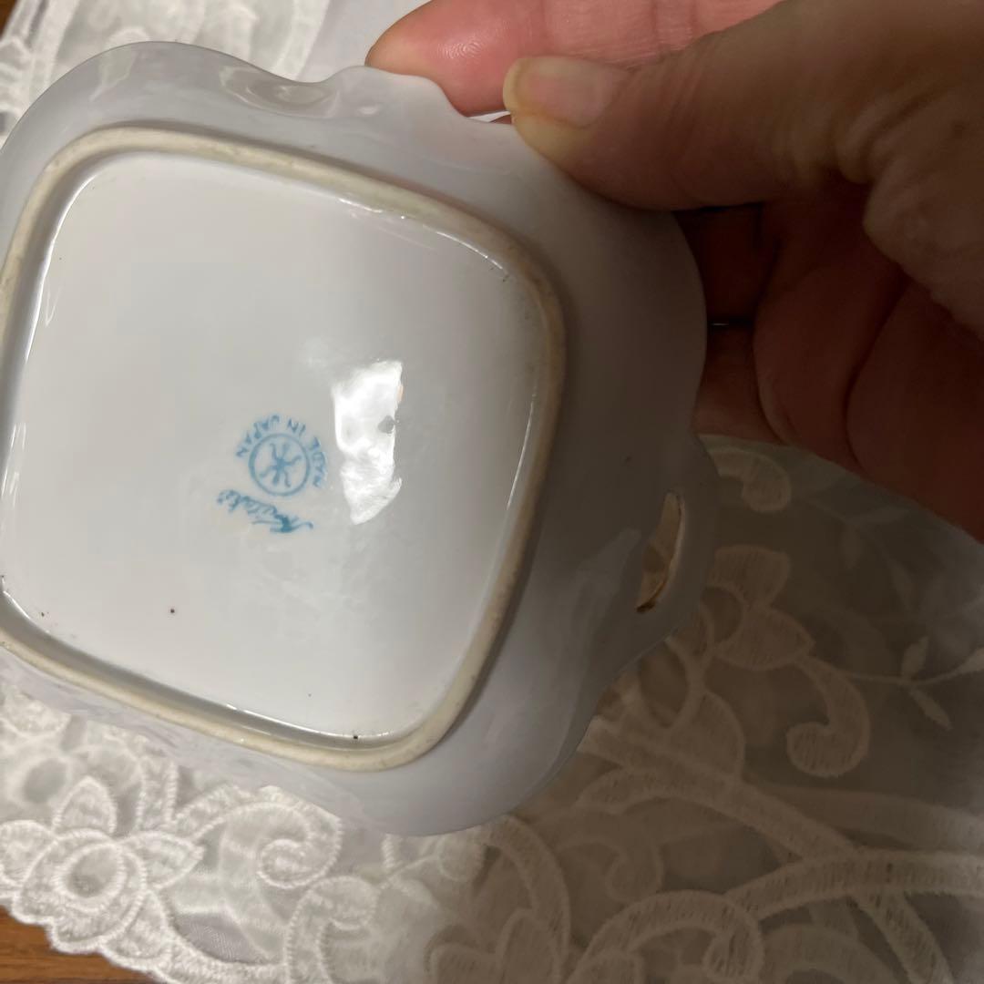 期間限定最終処分特価　オールドノリタケ　湖畔　持ち手付きトレイ　マルキ印