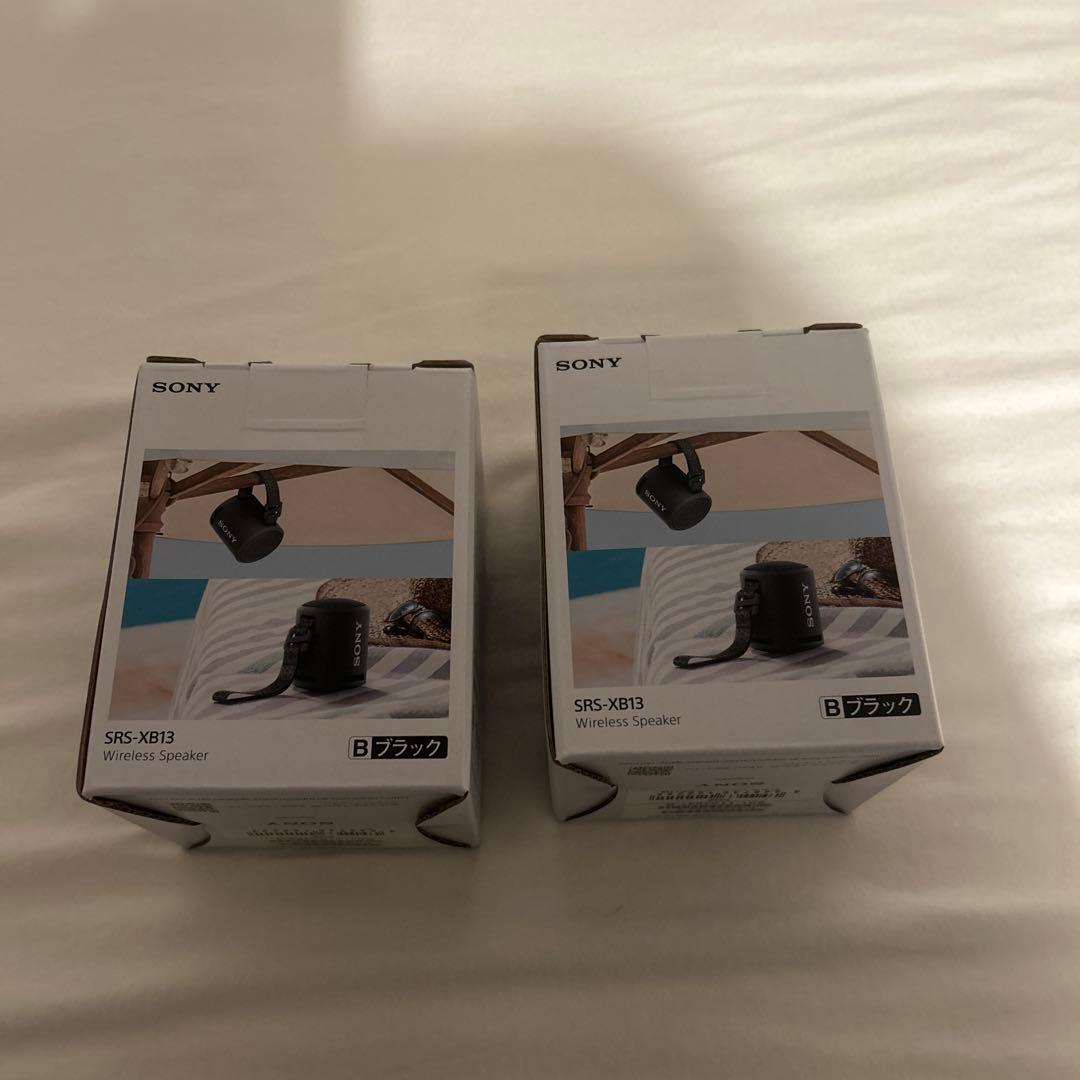 SONY SRS-XB13 ブラック 2個（最終値下げ）