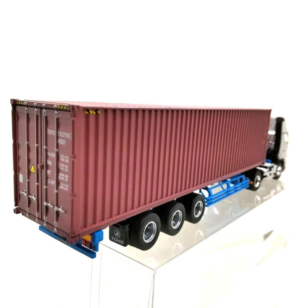 トミーテック1/64 日野 プロフィア40ft 海上コンテナトレーラ 東邦車両