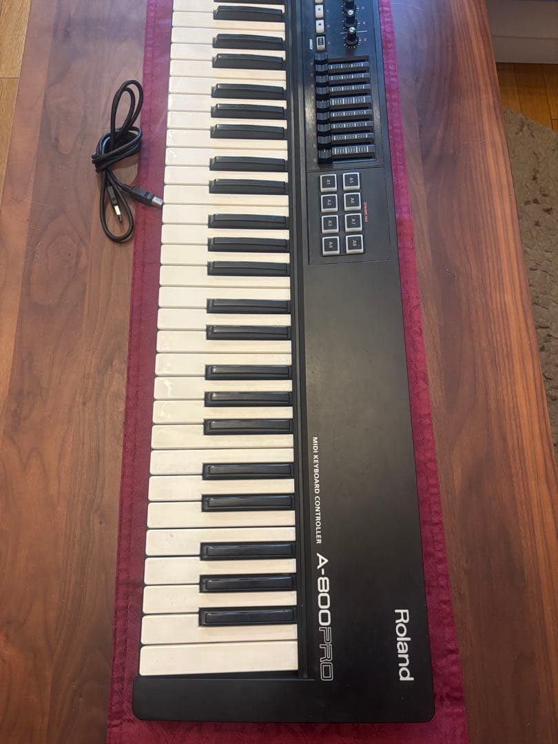 【美品】Roland A-800PRO MIDIキーボード/DP-2ペダル付