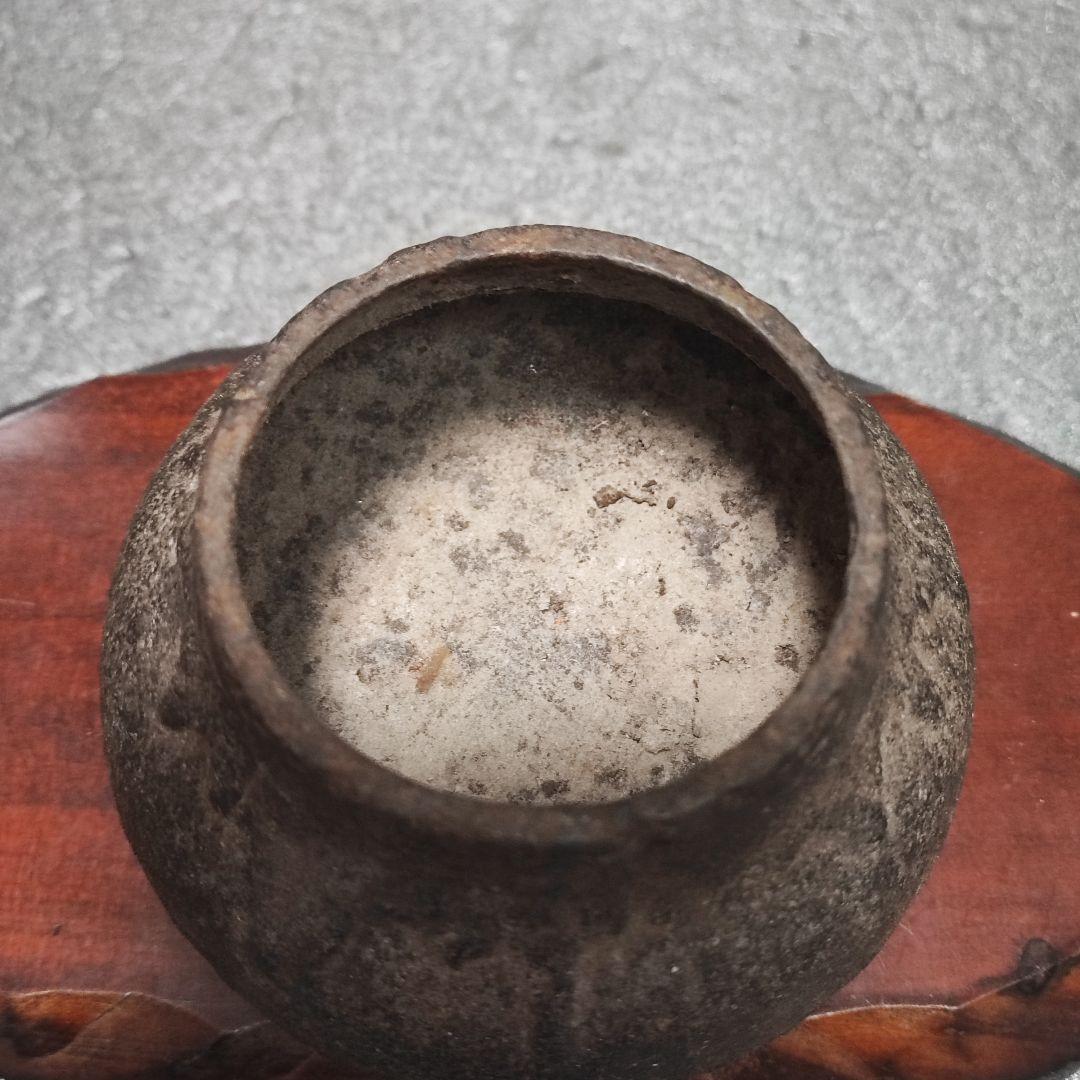 香炉　鉄器　アンティーク骨董品