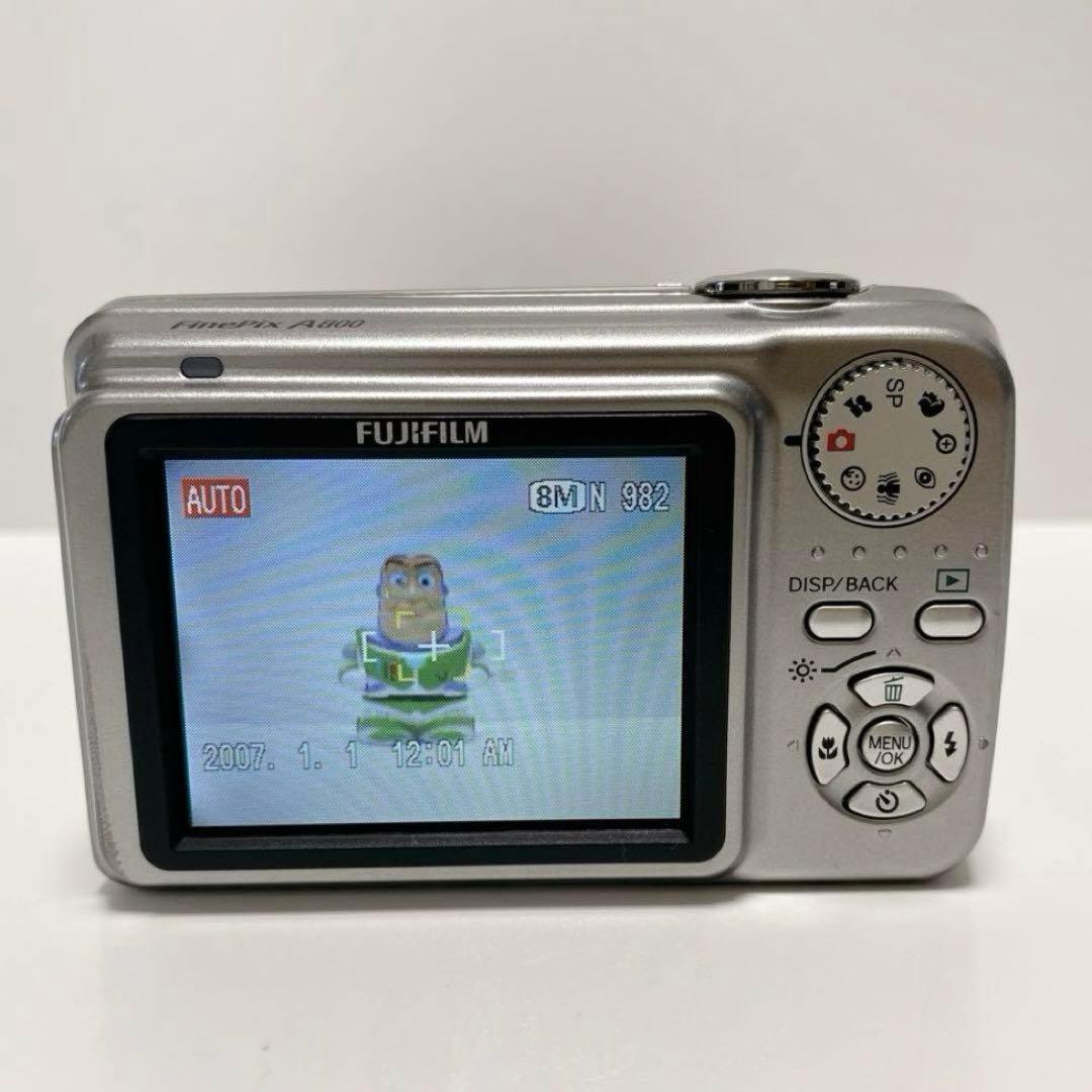 動作品✨FUJIFILM Finepix A800 デジタルカメラ 単三電池