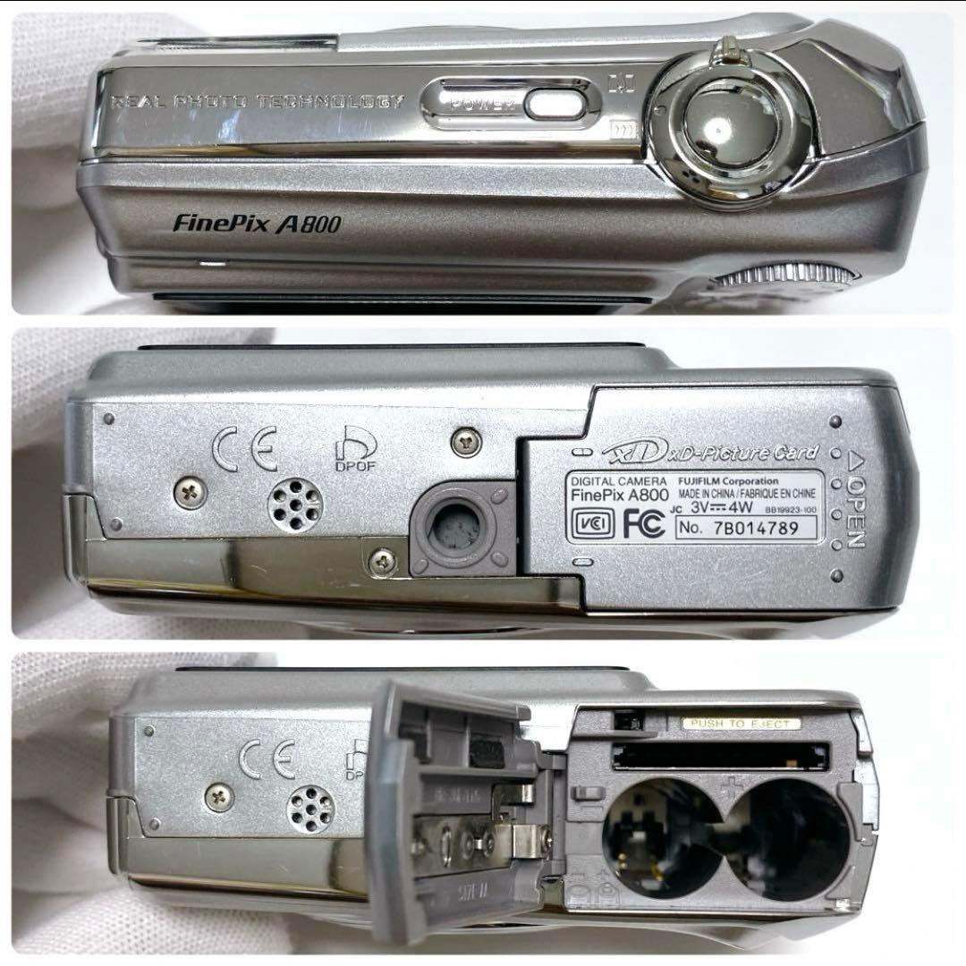 動作品✨FUJIFILM Finepix A800 デジタルカメラ 単三電池
